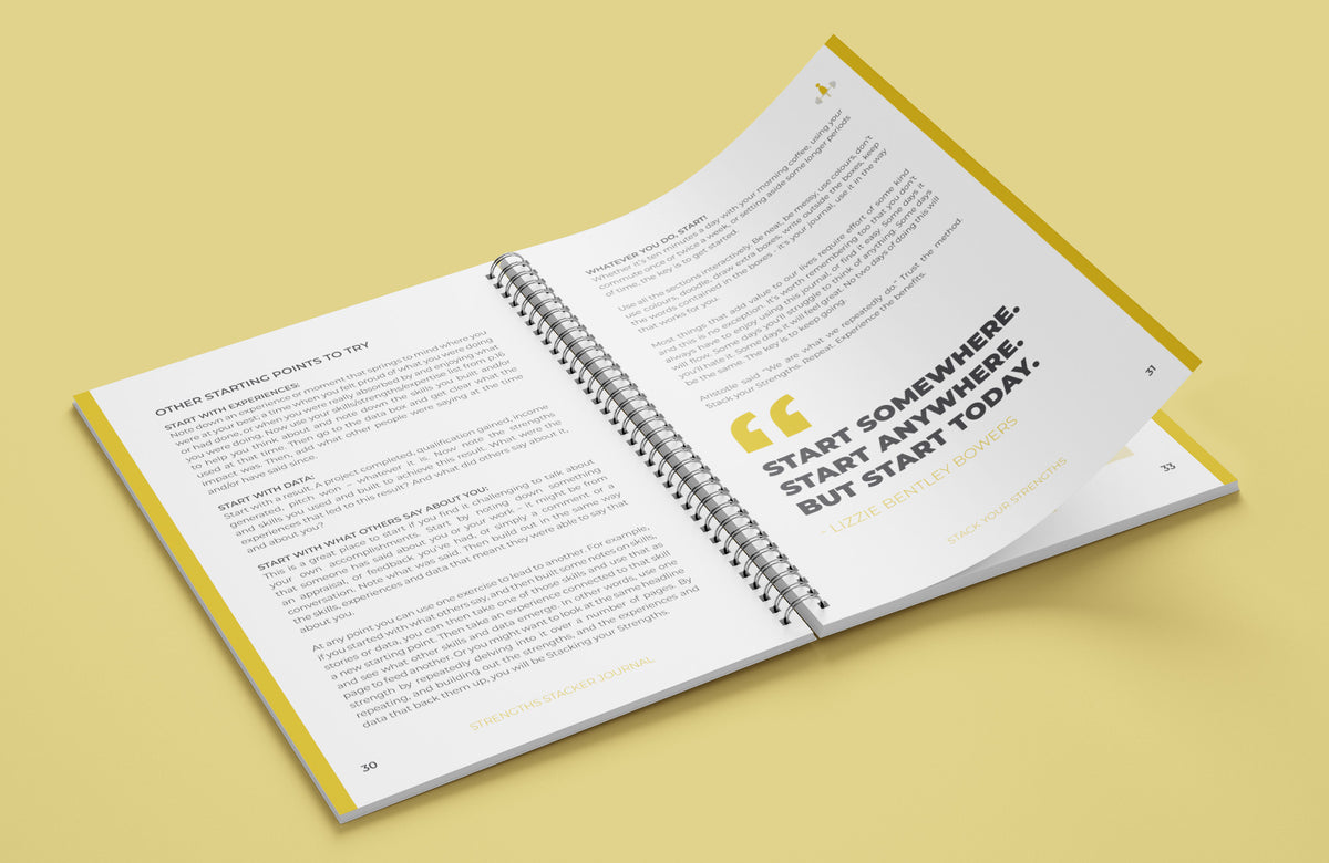 The Strengths Stacker Journal